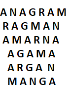 Anagrams